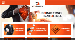 Desktop Screenshot of kormex.pl